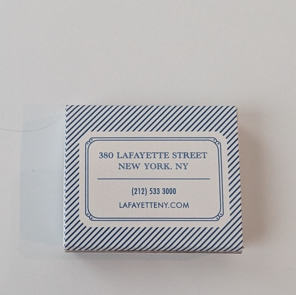 NYC Restaurant Matchbook Lafayette New - Picture 2 of 3